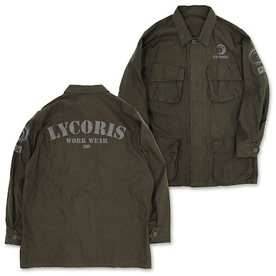 Lycoris Recoil 莉可麗絲 (加大) LYCORIS WORK WEAR 墨綠色 外套 Lycoris Fatigue Jacket/MOSS-XL【Lycoris Recoil】