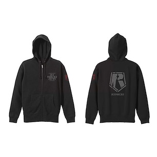 裝甲騎兵 (加大) 紅肩隊 黑色 連帽拉鏈外套 Red Shoulder Custom Zip Hoodie /BLACK-XL【Armored Trooper Votoms】