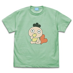 天使降臨到我身邊！ (加大)「鬍子郎」嬰兒 劇場版 珍貴的朋友 蜜瓜綠 T-Shirt Precious Friends Baby Higero- T-Shirt /MELON-XL【Wataten!: An Angel Flew Down to Me】