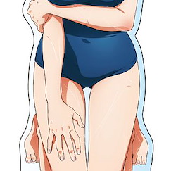 果然我的青春戀愛喜劇搞錯了。 「由比濱結衣」水著 BIG 亞克力企牌 Original Illustration School Swimwear Big Acrylic Stand Yuigahama Yui【My youth romantic comedy is wrong as I expected.】
