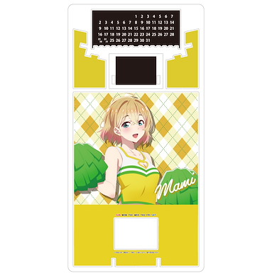 出租女友 「七海麻美」啦啦隊 Ver. 亞克力枱座萬年曆 Acrylic Calendar Nanami Mami Cheer Girl Ver.【Rent-A-Girlfriend】