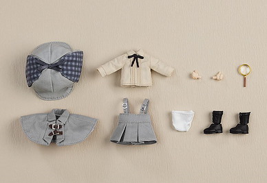 未分類 黏土娃 服裝套組 偵探: Girl 灰色 Nendoroid Doll Outfit Set Detective: Girl (Gray)