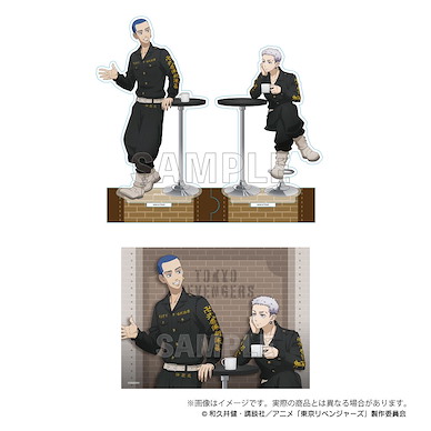 東京復仇者 「三谷隆 + 柴八戒」下午茶時間 BIG 亞克力企牌 Big Acrylic Stand Set Tea Time Ver. Mitsuya Takashi & Shiba Hakkai【Tokyo Revengers】