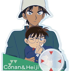 名偵探柯南 「服部平次 + 江戶川柯南」犯人·犯澤先生 亞克力筆架 Multi Stand Conan & Heiji Sticky Note Stand Detective Conan: The Culprit Hanzawa【Detective Conan】