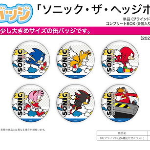 超音鼠 收藏徽章 01 官方插圖 (6 個入) Can Badge 01 Official Illustration (6 Pieces)【Sonic the Hedgehog】