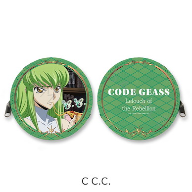 Code Geass 叛逆的魯魯修 「C.C.」圓形散銀包 Round Coin Case C C.C【Code Geass】