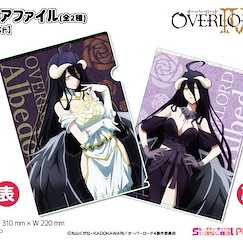 Overlord 「雅兒貝德」日常服 + 黑色禮服 A4 文件套 Clear File [Albedo]【Overlord】
