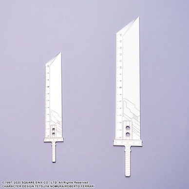 最終幻想系列 「毀滅劍」Final Fantasy VII 重製版 間尺 (1 套 2 款) Final Fantasy VII Remake Aluminum Ruler Set <Buster Sword>【Final Fantasy Series】