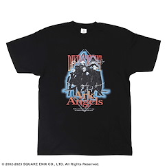 最終幻想系列 : 日版 (加加大) 最終幻想XI Ark Angels 黑色 T-Shirt