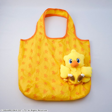 最終幻想系列 「陸行鳥」公仔購物袋 Plush Eco Bag Chocobo【Final Fantasy Series】