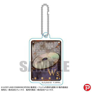 JoJo's 奇妙冒險 「Ws」石之海 彷舊招牌匙扣 Part2 Retro Signboard Key Chain Part2 Stone Ocean Ws【JoJo's Bizarre Adventure】