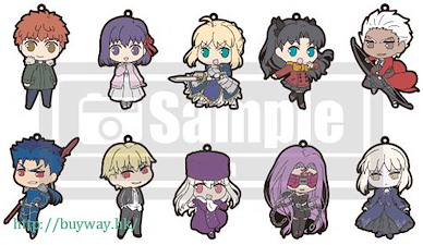 Fate系列 劇場版「Fate/stay night [Heaven's Feel]」橡膠掛飾 (10 個入) Rubber Strap (10 Pieces)【Fate Series】