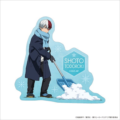 我的英雄學院 「轟焦凍」鏟雪 Ver. 模切貼紙 Die-cut Sticker Todoroki Shoveling Snow【My Hero Academia】