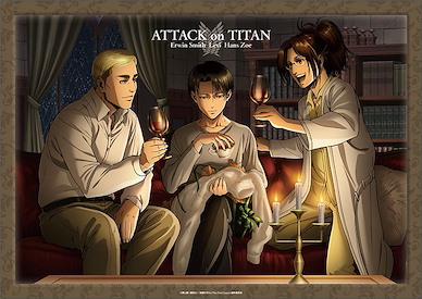 進擊的巨人 「艾爾文 + 里維 + 韓吉」A3 透明海報 Mini Clear Poster A【Attack on Titan】