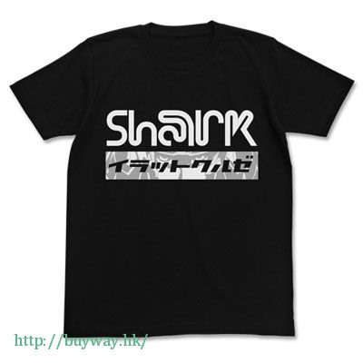 遊戲王 系列 : 日版 (細碼)「神代凌牙」黑色 T-Shirt