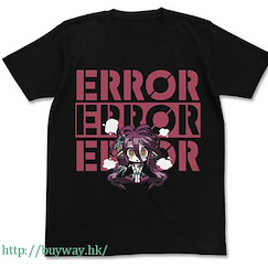 遊戲人生 (加大)「休比·多拉」黑色 T-Shirt Zero Shuvi Error T-Shirt / BLACK-XL【No Game No Life】
