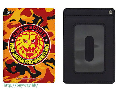 新日本職業摔角 「獅子」圖案 全彩 證件套 Full Color Pass Case: Lion Mark【New Japan Pro-wrestling】