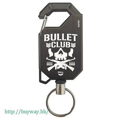新日本職業摔角 「BULLET CLUB」伸縮匙扣 Reel Keychain: BULLET CLUB【New Japan Pro-wrestling】