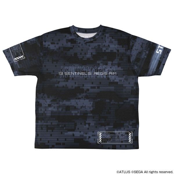 十三機兵防衛圈 : 日版 (加大) 雙面 全彩 T-Shirt