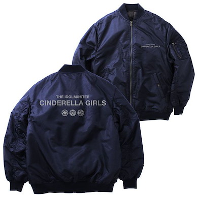 偶像大師 灰姑娘女孩 (加大) MA-1 深藍色 外套 MA-1 Jacket /NAVY-XL【The Idolm@ster Cinderella Girls】