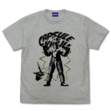 超人系列 (加大)「膠囊怪獸 溫達姆」混合灰色 T-Shirt Ultra Seven Capsule Kaiju Windom T-Shirt /MIX GRAY-XL【Ultraman Series】