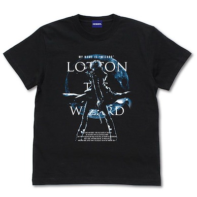 黑礁 (細碼)「羅頓」黑色 T-Shirt Lotton the Wizard T-Shirt /BLACK-S【Black Lagoon】