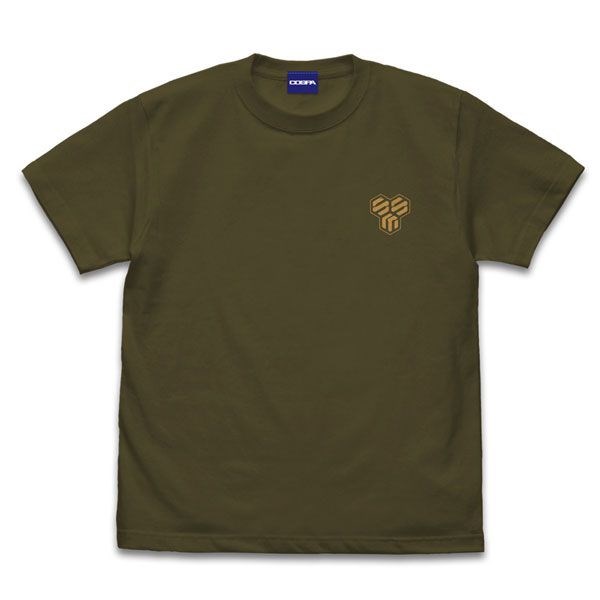 超時空要塞 : 日版 (加大)「蘭花」超時空要塞 Frontier 塗鴉 墨綠色 T-Shirt