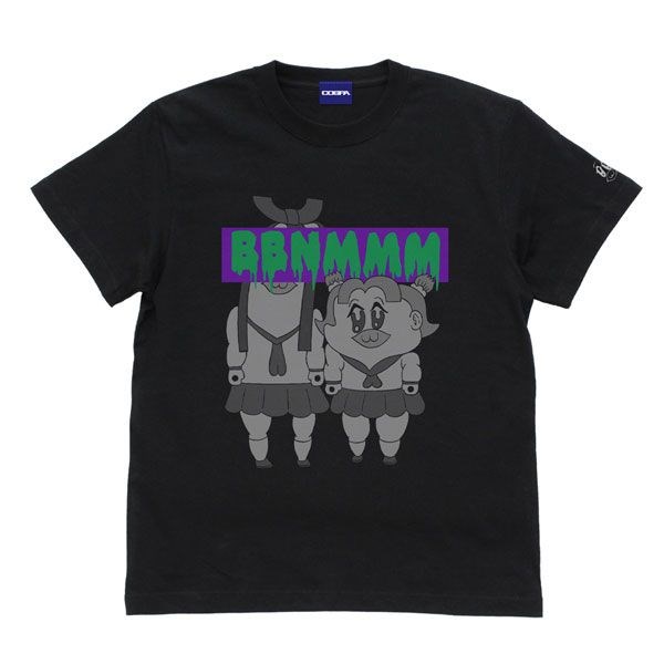 Pop Team Epic : 日版 (加大) BBNMMM 黑色 T-Shirt