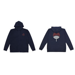 火影忍者系列 (加大) 寫輪眼 深藍色 薄身 外套  Sharingan Thin Dry Hoodie / NAVY-XL【Naruto Series】