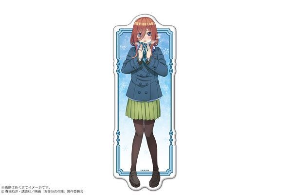 五等分的新娘 : 日版 「中野三玖」Winter snow 磁貼