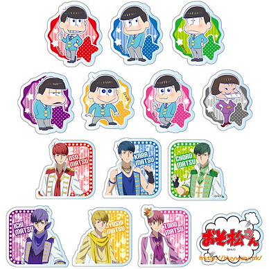 阿松 亞克力 徽章 (14 個入) Acrylic Badge (14 Pieces)【Osomatsu-kun】