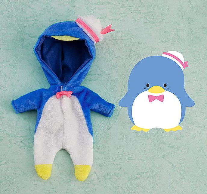 Sanrio系列 : 日版 黏土娃 布偶睡衣「企鵝」