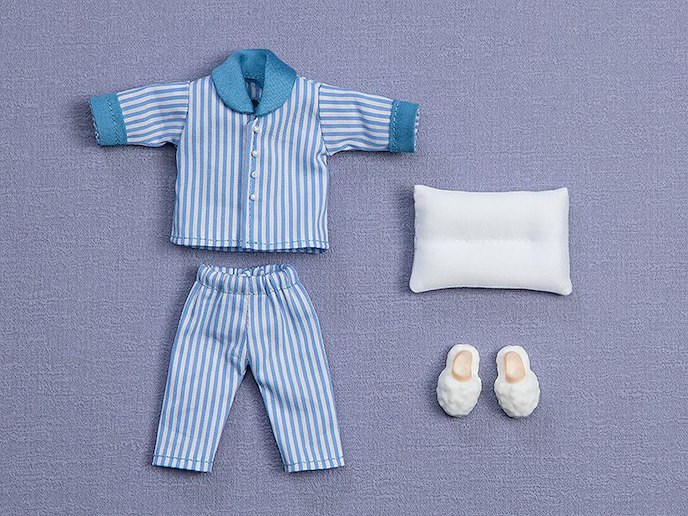日版 黏土娃 服裝套組 睡衣 藍色
