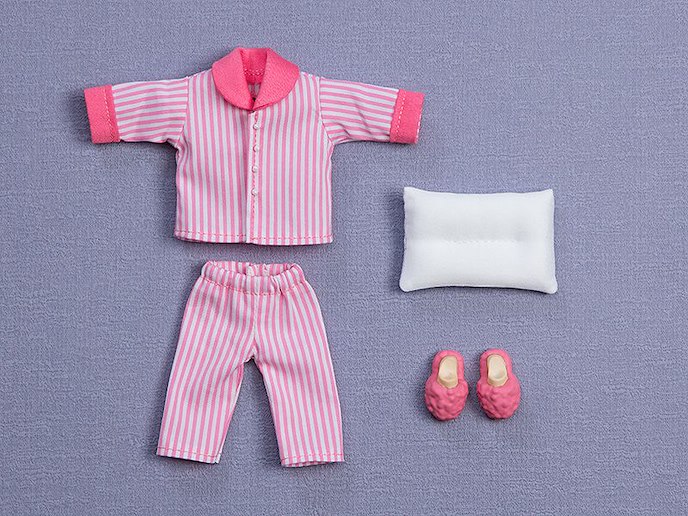日版 黏土娃 服裝套組 睡衣 粉紅色