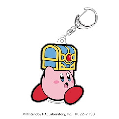 星之卡比 「卡比」寶藏爭奪戰 30th 匙扣 30th Glitter Key Chain A Treasure Scramble【Kirby's Dream Land】
