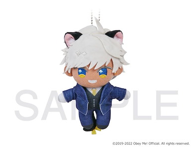 Obey Me！ 「瑪門」 黒猫執事喫茶 公仔掛飾 Black Cat Butler Cafe Plush Mammon【Obey Me!】