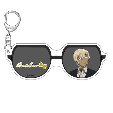 名偵探柯南 「波本」眼鏡型 亞克力匙扣 Glasses Acrylic Key Chain Vol. 3 Bourbon【Detective Conan】