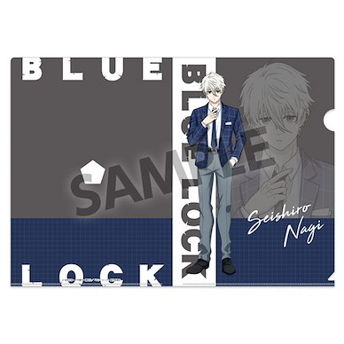 BLUE LOCK 藍色監獄 「凪誠士郎」套裝 Ver. A4 文件套 New Illustration Clear File Seishirou Nagi Suit ver.【Blue Lock】
