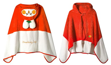 草莓大福 (均碼)「草莓大福」附兜帽斗篷 Hooded Blanket Dafu【Strawberry Dafu】