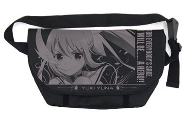 結城友奈是勇者 「結城友奈」黑色 郵差袋 Messenger Bag: Yuna Yuki【Yuki Yuna is a Hero】