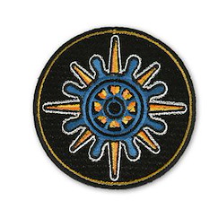 高校艦隊 : 日版 横須賀女子海洋学校 航海科 特技 魔術貼刺繡徽章
