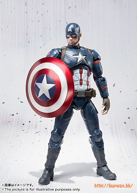 Marvel系列 S.H.Figuarts「美國隊長」英雄內戰 S.H.Figuarts Captain America (Civil War)【Marvel Series】