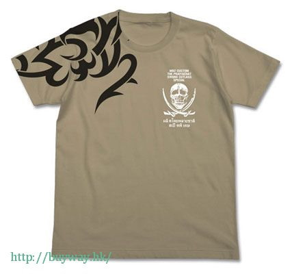 黑礁 : 日版 (細碼)「萊薇」深卡其色 T-Shirt