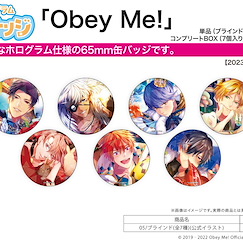 Obey Me！ 65mm 收藏徽章 05 官方插圖 (7 個入) Hologram Can Badge (65mm) 05 Official Illustration (7 Pieces)【Obey Me!】