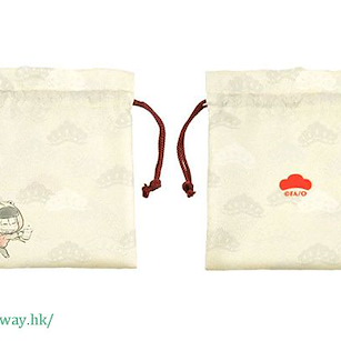 阿松 「松野小松」戲畫 ver. 索繩袋 Drawstring Bag Collection Giga ver. 01. Osomatsu【Osomatsu-kun】
