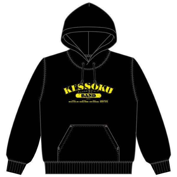 孤獨搖滾 : 日版 (均碼) KESSOKU BAND 黑色 連帽衫