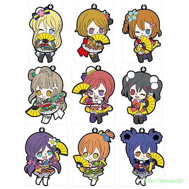 LoveLive! 明星學生妹 Angelic Angel 掛飾 (9 個入) Rubber Strap Angelic Angel Ver. (9 Pieces)【Love Live! School Idol Project】