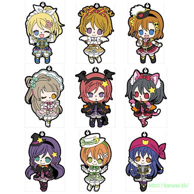 LoveLive! 明星學生妹 Dancing stars on me! 掛飾 (9 個入) Rubber Strap Dancing stars on me! Ver. (9 Pieces)【Love Live! School Idol Project】