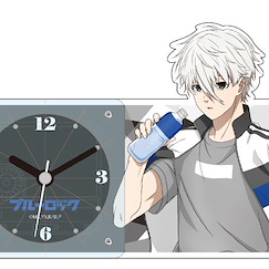 BLUE LOCK 藍色監獄 「凪誠士郎」訓練服 亞克力座枱鐘 Acrylic Clock Nagi Seishiro【Blue Lock】