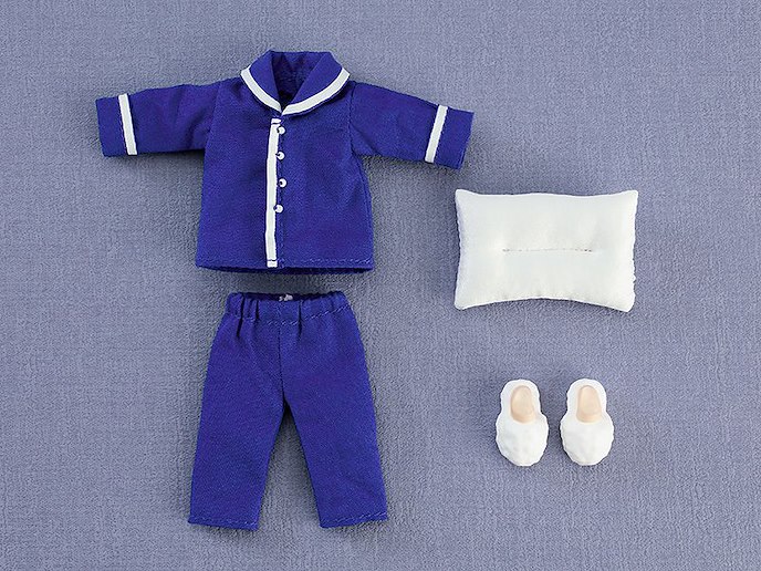 日版 黏土娃 服裝套組 睡衣 深藍色